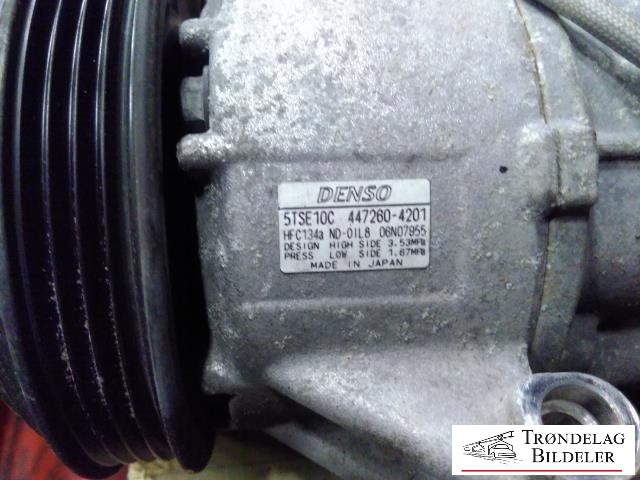 Aircondition kompressor til Toyota Verso-S 2011-2015 (COMBI) (COMBI) (DENSO|88310-52780|)