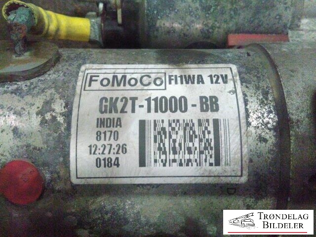 Starter diesel til Ford Transit Custom 2013-2023 (Type I)  (FOMOCO|GK21-11000-BB|FL1WA|)