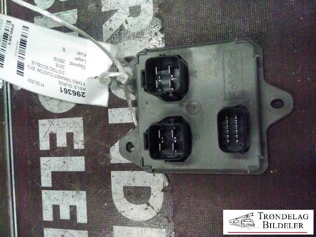 Rele gløde til Ford Transit Custom, 2013-2023 (Type I)  (FOMOCO|GK21-12B533-AA)