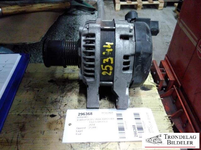 Dynamo til Ford Focus, 2014-2018 (Type III, Fase 2)  (FORD|CV6T-10300-GA)