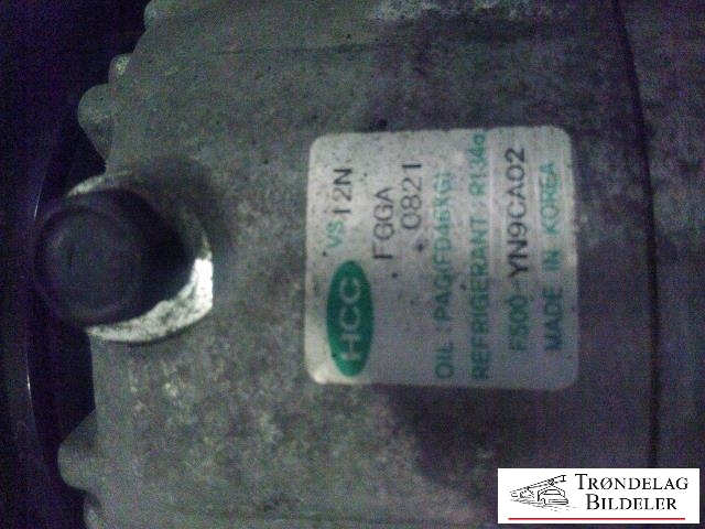 Aircondition kompressor til Hyundai Ix20 2010-2017 (HCC|FGGA0821|F500-YNCA02|)