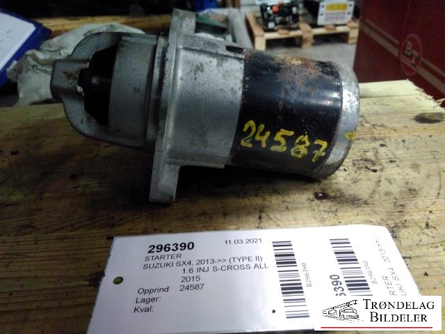 Starter til Suzuki SX4 S-CROSS, 2013-->> (Type II)  (MITSUBISHI|31100-61M0)