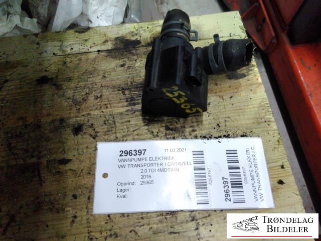 Vannpumpe elektrisk til VW Transporter / Caravelle 2015-2019 (T6) (T6)