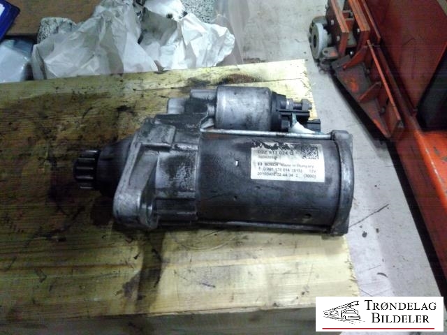 Starter til Audi A3 2012-2016 (Type III, Fase 1)  (02Z 911 024 Q|)