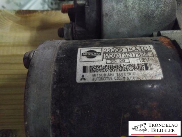 Starter til Nissan Juke 2010-2014 (Fase 1)  (NISSAN|233001KA1C|M000T32178ZE|)