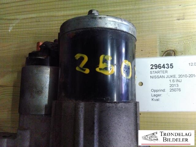 Starter til Nissan Juke 2010-2014 (Fase 1)  (NISSAN|233001KA1C|M000T32178ZE|)