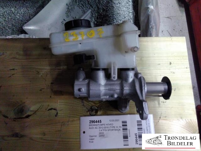 Bremsepumpe hoved til Audi A3, 2012-2016 (Type III, Fase 1)  (1K0 945 459A)