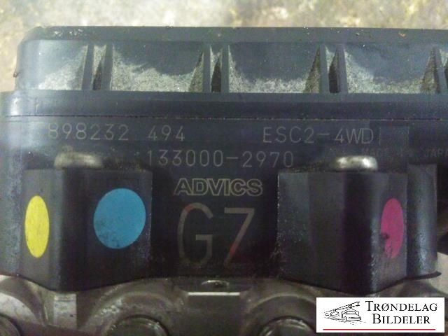 ABS sentral til Isuzu D-Max 2012-2017 (Type II, Fase 1)  (ADVICS|133000-2970|)