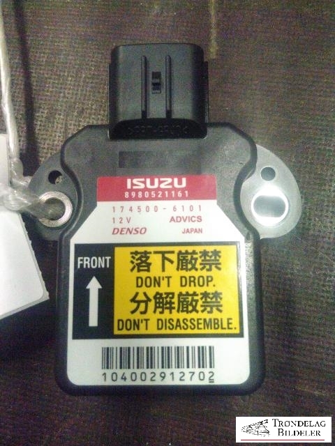 Styreenhet diverse til Isuzu D-Max, 2012-2017 (Type II, Fase 1)  (8980521161)