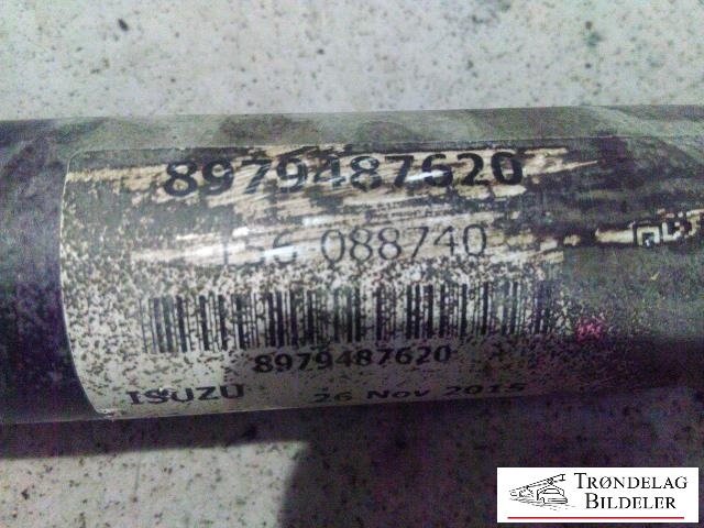 Mellomaksel fremre til Isuzu D-Max 2012-2017 (Type II, Fase 1) (8979487620|156-088740|)