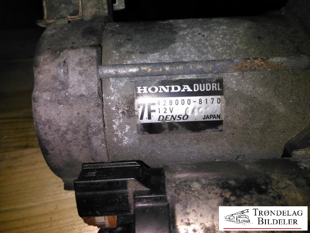 Starter til Honda CR-V 2012-2018 (Type IV)  (DENSO|428000-8170|31200-R1A-G51|31200-R1P-H01|DUDRL|DUDRK|25-5115|DSN1492|LRS03953)