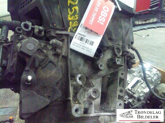 Girkasse manuell 6-trinn til Peugeot 3008 2009-2016 (Type I) (2231 77|)