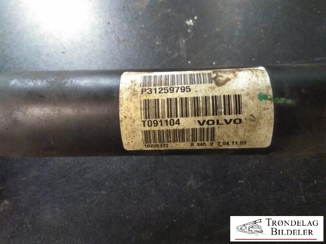 Drivaksel høyre foran, diesel/automat til Volvo C30 2010-2012 (Fase 2)  (VOLVO|P31259795|)