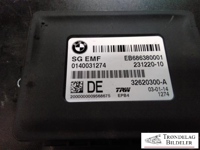 Styreenhet elektrisk parkbrems (EPB - Electric Parking Brake) til BMW 5-Serie 2010-2017 (F10/F11) (F10/F11) (TRW|32620300-A|EB686380001|231220-10)