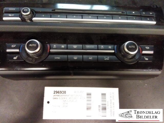 Varmeapparat betjening til BMW 5-Serie 2010-2017 (F10/F11) (F10/F11) (9331829-01|)