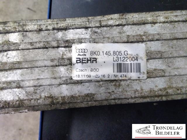 Intercooler til Audi A4 2007-2014 (Type IV) (B8) (B8) (BEHR|8K0145805G|L3122004|)