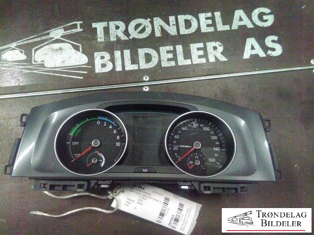 Instrumentpanel til VW e-Golf 2014-2017 (Fase 1) (VDD|5GE920755A|)