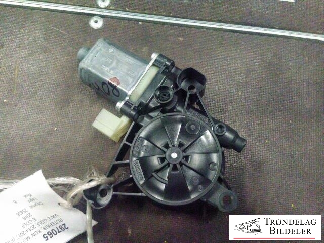Ruteheis, kun motor, venstre foran til VW e-Golf 2014-2017 (Fase 1)  (5Q0959801B|)