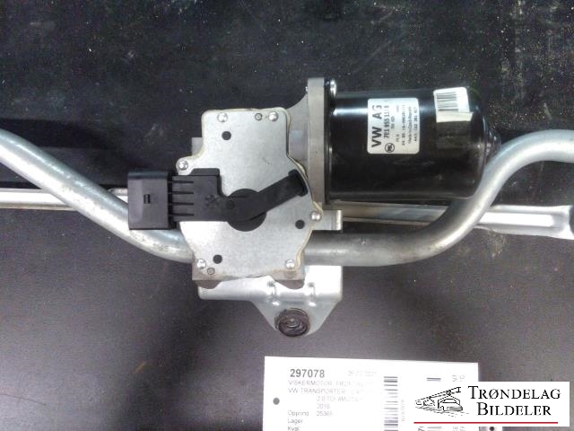 Viskermotor frontrute komplett m/overføring til VW Transporter / Caravelle 2015-2019 (T6) (T6) (VW AG|7E1 955 113 B|)