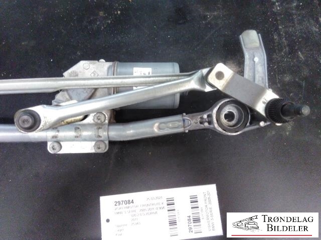 Viskermotor frontrute komplett m/overføring til BMW 3-Serie 2005-2011 (E90/E91/E92/E93) (E90/E91/E92/E93) (VALEO|404.959|6 978 263-04|)