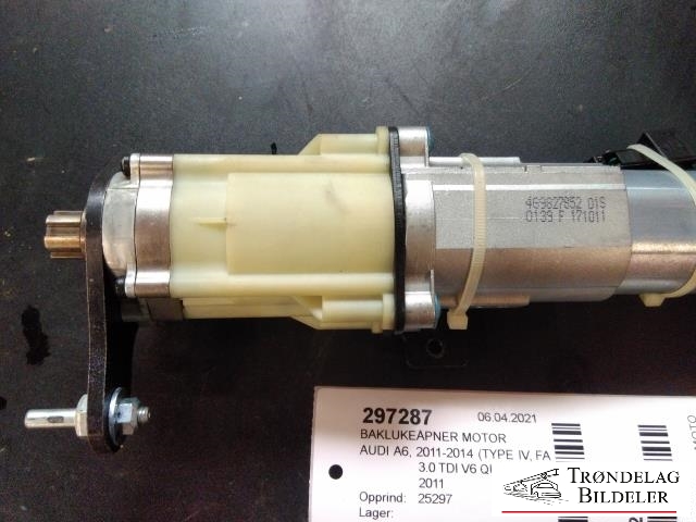 Baklukeåpner motor til Audi A6 2011-2014 (Type IV, Fase 1) (C7) (C7) 