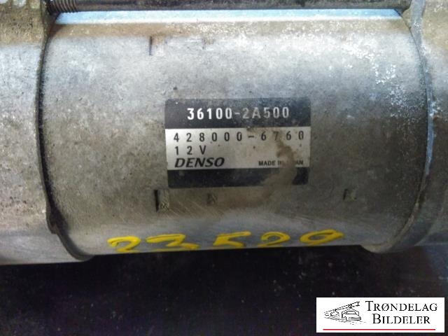 Starter diesel til Hyundai i30 2012-2017 (Type II) (DENSO|36100-2A500|)