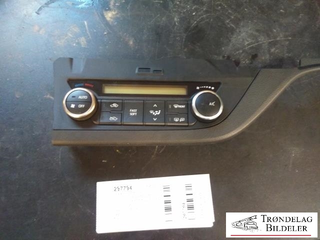 Varmeapparat betjening til Toyota Auris, 2013-2015 (Type II, Fase 1) (55900-02790)