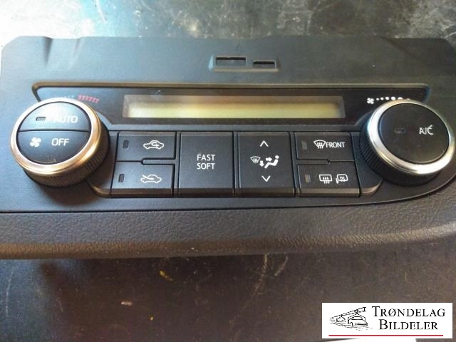 Varmeapparat betjening til Toyota Auris 2013-2015 (Type II, Fase 1)  (55900-02790|)