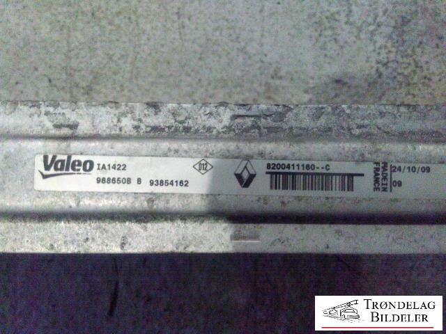 Intercooler til Opel Vivaro A 2006-2014 (VALEO|8200411160C|93854162|988650B)