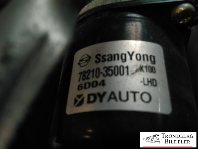 Viskermotor frontrute komplett m/overføring til SsangYong Tivoli 2016-->>  (SSANGYONG|78210-35001|)