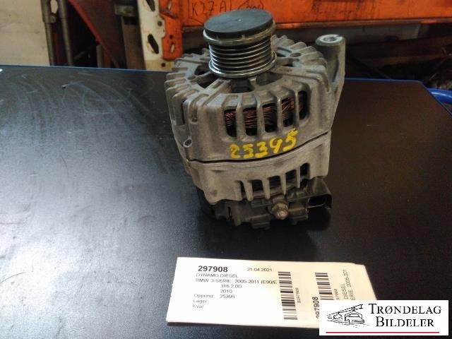 Dynamo diesel til BMW 3-Serie 2005-2011 (E90/E91/E92/E93) (E90/E91/E92/E93) (VALEO|8507624A103|)