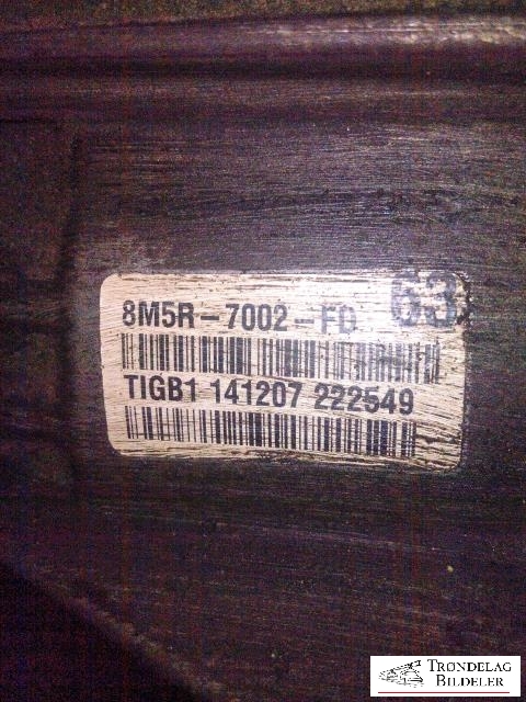 Girkasse manuell 6-trinn til Ford Focus 2008-2010 (Type II, Fase 2)  (8M5R7002FD|TIGB1141207222549|)