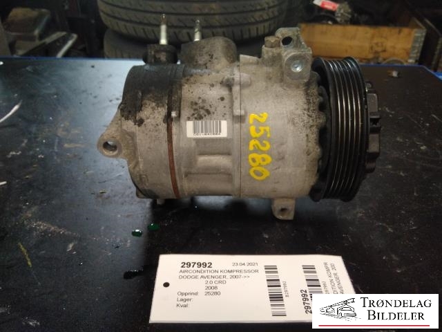 Aircondition kompressor til Dodge Avenger, 2007-->> (DENSO|CG447190-6863)