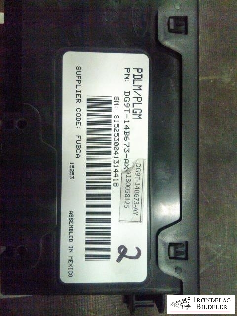 Styreenhet diverse til Ford Mondeo, 2014-2019 (Type V, Fase 1) (DG9T14673AX)