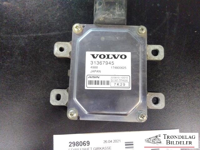 Styreenhet girkasse til Volvo XC90 2015-2025 (Type II)  (VOLVO|31367945|223810-10510|G1167-TFH030)