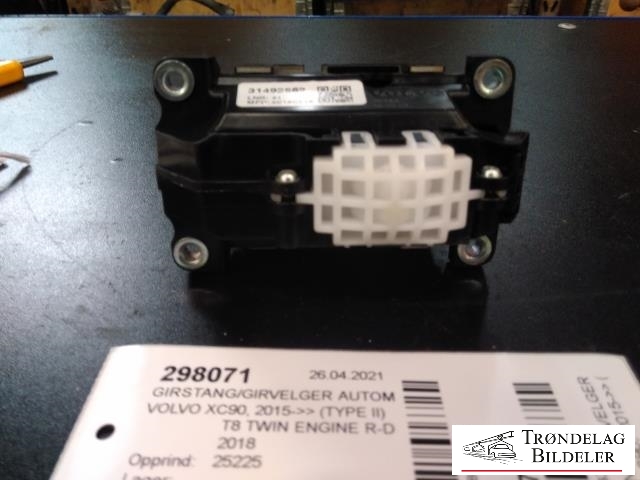 Girstang/girvelger automat til Volvo XC90 2015-2025 (Type II)  (VOLVO|31492562|)