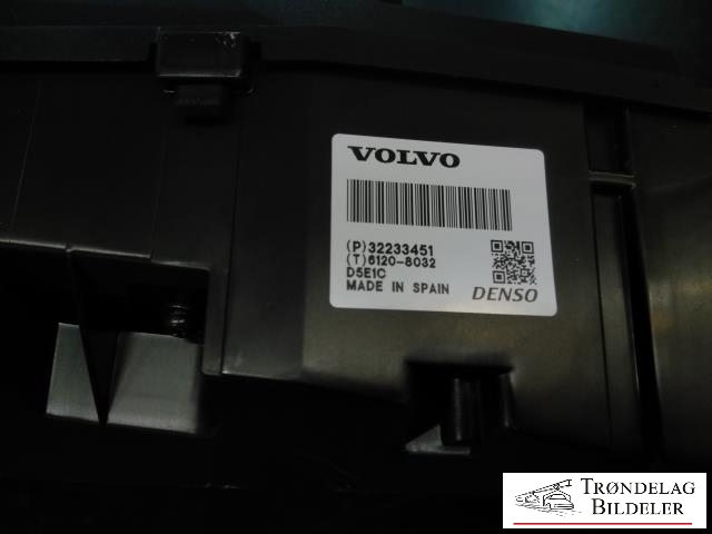 Instrument head-up display (HUD) til Volvo XC90 2015-2025 (Type II) (DENSO|32233451|)