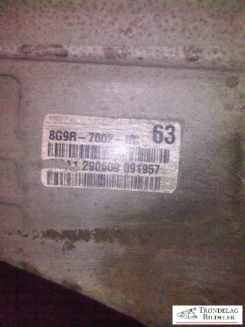 Girkasse manuell 6-trinn til Volvo V70 2007-2013 (Type III, Fase 1)  (8G9R7002RC|)
