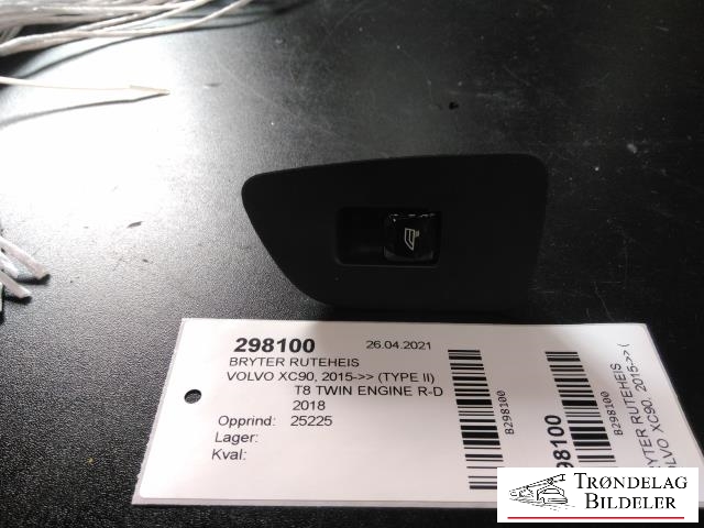 Bryter ruteheis til Volvo XC90 2015-2025 (Type II) (31376458|17W503|)