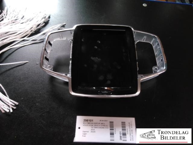 Multimedia display (MCU - Media Controller Unit) til Volvo XC90 2015-2025 (Type II) (VOLVO|31456506AA|QFVE404A|)