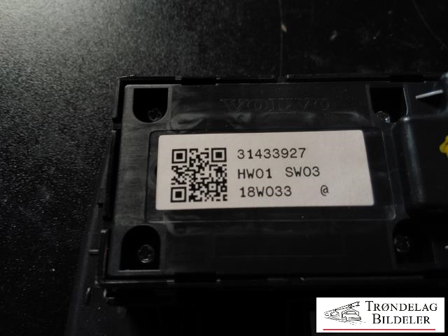 Bryter ruteheis til Volvo XC90 2015-2025 (Type II) (VOLVO|31676626|C25447-112|)
