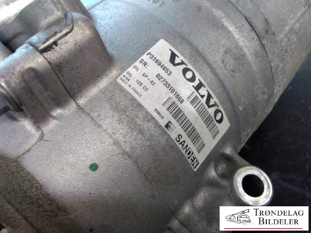 Aircondition kompressor til Volvo XC90 2015-2025 (Type II)  (VOLVO|P31694653|02733101868|)
