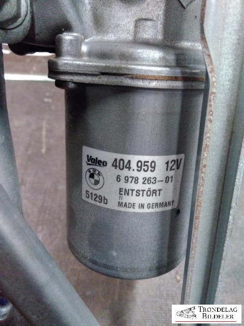 Viskermotor frontrute komplett m/overføring til BMW 3-Serie 2005-2011 (E90/E91/E92/E93) (E90/E91/E92/E93) (VALEO|404959|697826301|)
