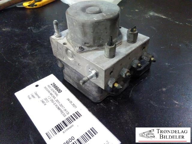 ABS sentral til Nissan Micra 2011-2017 (K13) (K13) (2265106455|0265956052|)