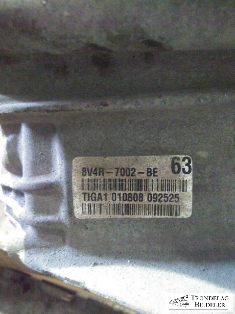 Girkasse 4WD hovedkasse til Ford Kuga 2008-2012 (Type I)  (8V4R7002BE|TIGA1010808092525|)