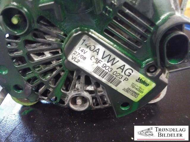 Dynamo diesel til Škoda Superb 2008-2015 (Type II)  (VALEO|06F 903 023P|)