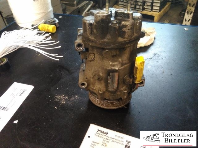 Aircondition kompressor til Citroën Jumpy 2007-2016 (Type II)  (SANDEN|3687499380|)