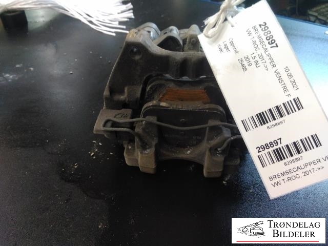 Bremsecaliper venstre foran til VW T-Roc 2017-->>  (8V0 615 123|5Q0 615 125 D|288X25MM)