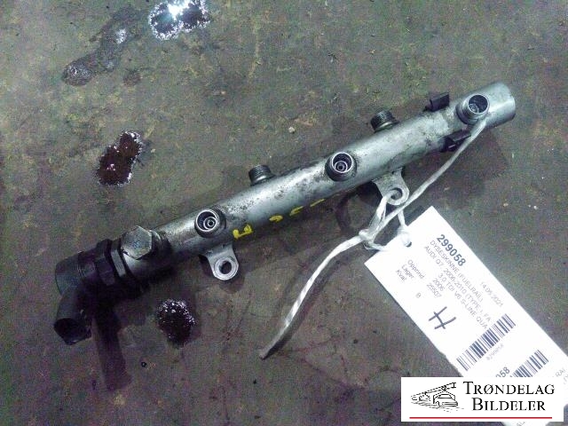 Dyseskinne (fuelrail) til Audi Q7 2006-2010 (Type I, Fase 1) (059130090AB|)