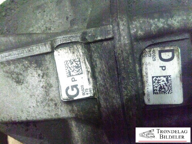 Kardang klokke foran til Audi Q7 2006-2010 (Type I, Fase 1)  (60629473040|)